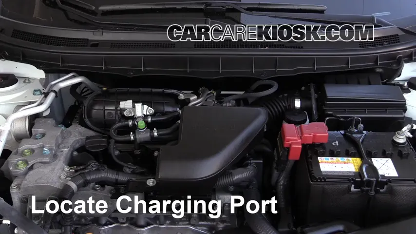 2015 Nissan Rogue Select S 2.5L 4 Cyl. Air Conditioner Recharge Freon